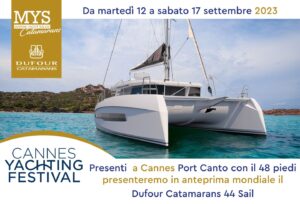 Dufour catamarans 44 e 48 a Cannes Yachting Festival