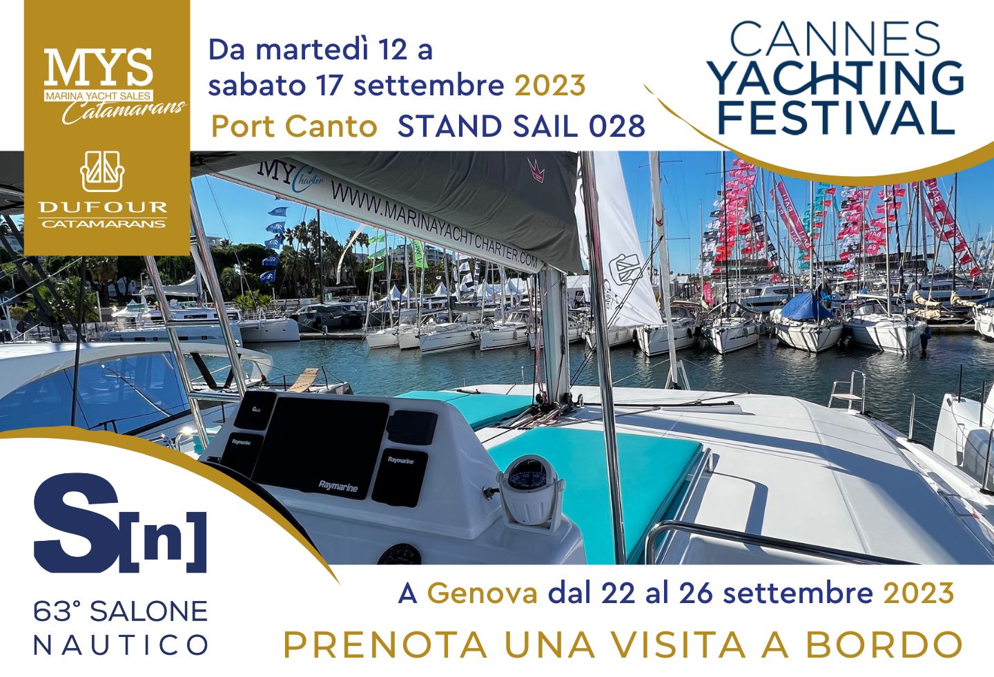 Cannes yachting festival 2023 catamarans